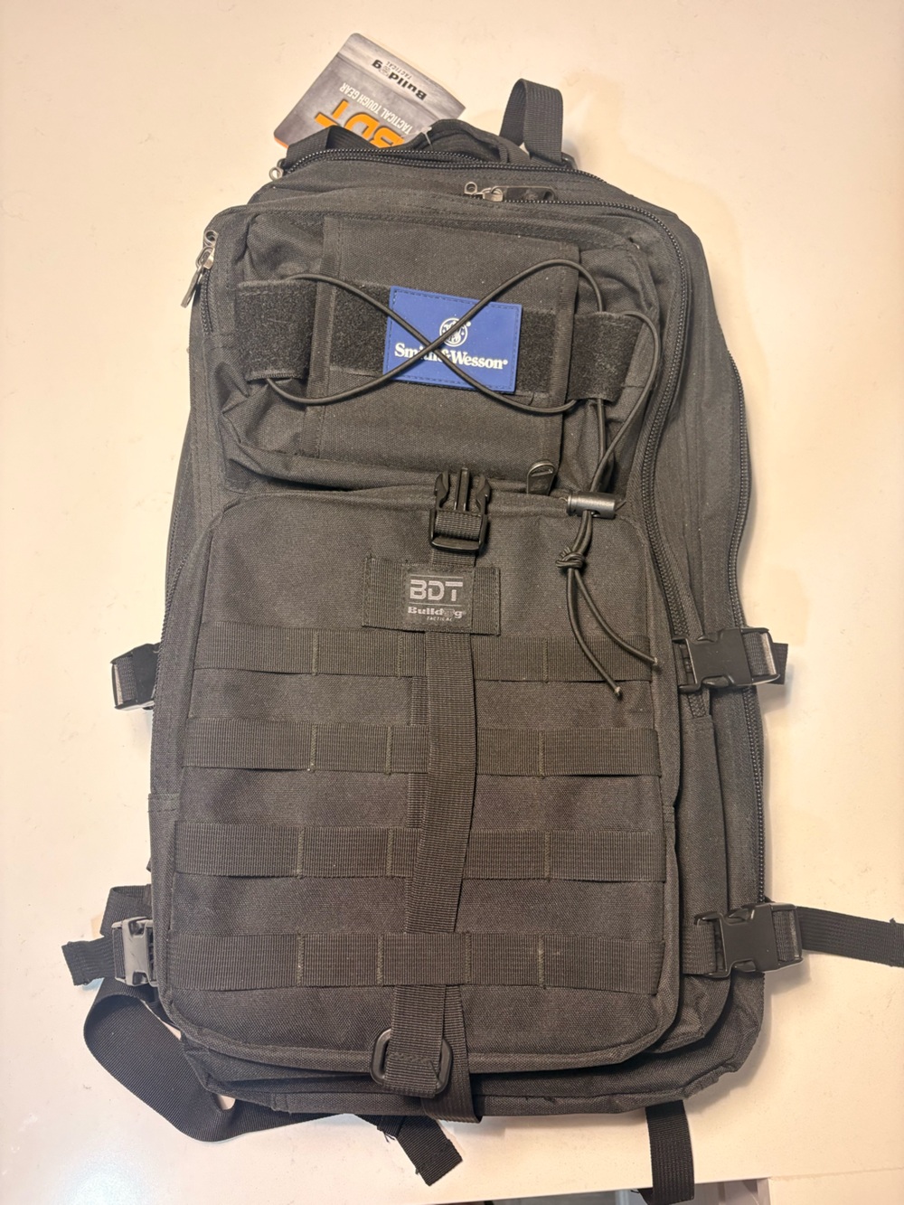 Black NWT Smith&Wesson Tactical Backpack